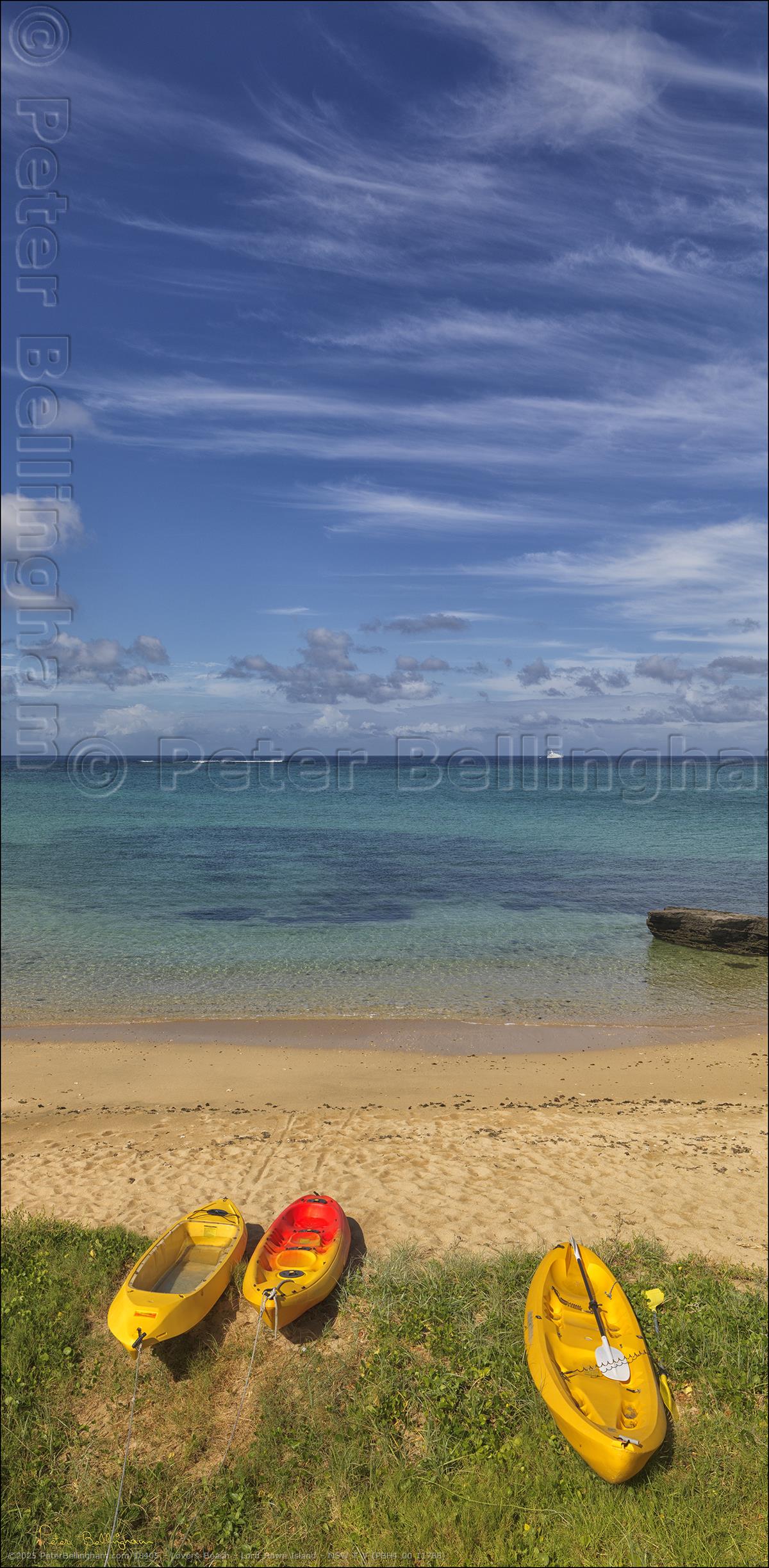 Peter Bellingham Photography Lovers Beach - Lord Howe Island - NSW T V (PBH4 00 11788)